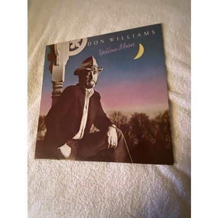 DON WILLIAMS Yellow Moon MCA RECORDS 33 rpm 12" Vinyl LP 1983
