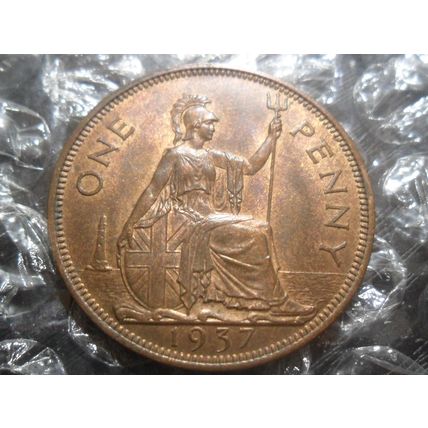 1937 George VI penny.