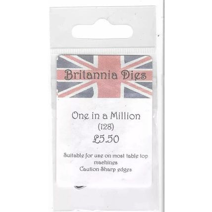 Britannia Dies. One In A Million Die Set. Die Cutting Cardmaking Scrapbooking