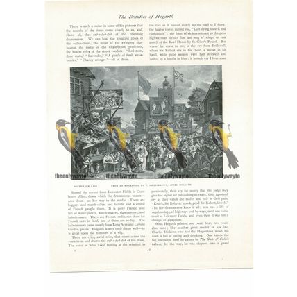 Southwark Fair, Book Illustration (Print), 1934