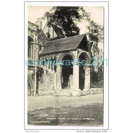 NORMAN PORCH, CANTERBURY CATHEDRAL, KENT, ENGLAND, c1900/10s?, Postcard