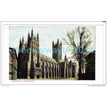 CANTERBURY CATHEDRAL (), KENT, ENGLAND, c1900/10s?, Postcard