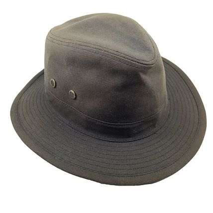 Explorer: UPF50+ Sun Protection Waxed Cotton Vented Hat by HATLAND