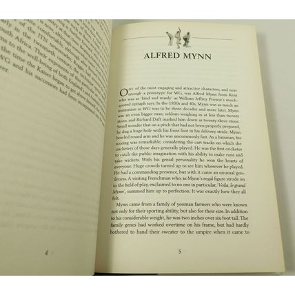 Signed First Edition Book Crickets Great Entertainers Henry Blofeld HBDJ