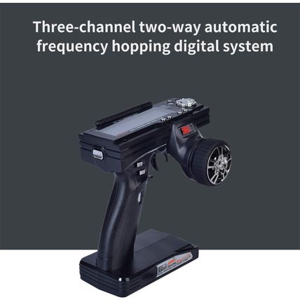 OGRC Flysky FS-GT3B 3Ch GT3B RC Transmitter and Receiver 2.4Ghz RC Car Remote Co