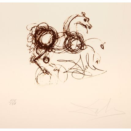 Salvador Dalí (1904-1989). Symbols, 1970 Picture 3 Poster Canvas Movie Film Prin