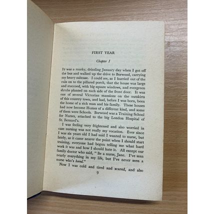 VINTAGE "COME HITHER, NURSE" JANE GRANT FICTION HARDBACK BOOK (P3)