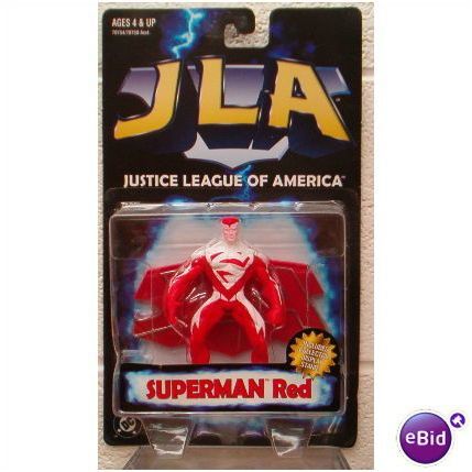 JLA ' Justice League of America ' SUPERMAN RED action figure