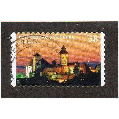 GER 2013 €0.58 (S/A) 'NUREMBURG CASTLE' FINE USED (EBID30-726)