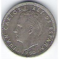 Espagne 5 PESETAS 1980