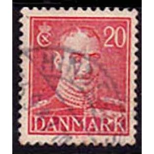 Denmark 1942 King Christian X 20 Øre Used Stamp