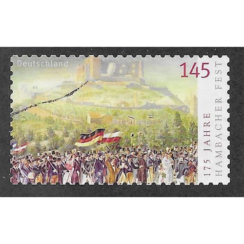 GER 2007 145c(S/A) 'HAMBACHER FEST' FINE USED (EBID53-692)