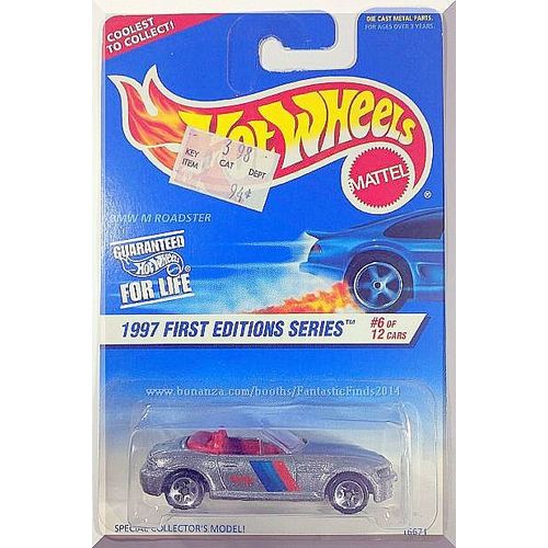 Hot Wheels - BMW M Roadster: 1997 First Editions Series #6/12 - Collector #518