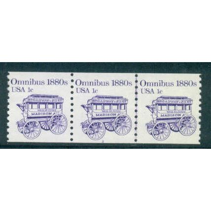 1897v 1c Omnibus Fine MNH Dry Gum PNC 2/3 W0428