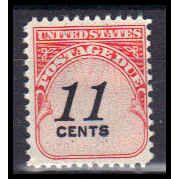 J102 11c Postage Due Average MNH KA0882