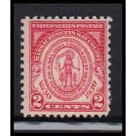 682 2c Massachusetts Fine MNH O1809