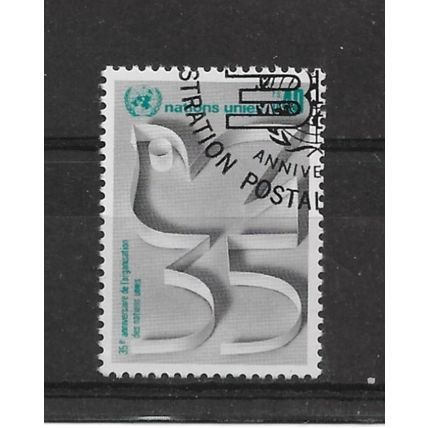 UnitedNations.G93 40c Dove and "35".Fine Used.Jan23