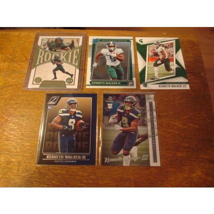 2022 Panini, 5-Premium Rc Cards, KENNETH WALKER III, Seahawks