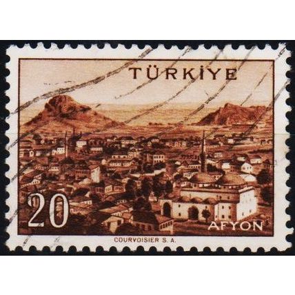 Turkey. 1958 20k S.G.1763 Used