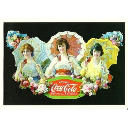Advertising COCA-COLA Postcard (AG 2390)