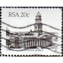 South Africa 1982. 20c Value. Post Office, Durban. Fine Used