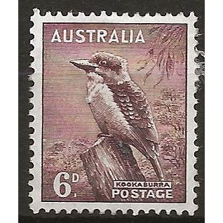 Australia 1937 SG172 6d Purple-Brown Mounted Mint .