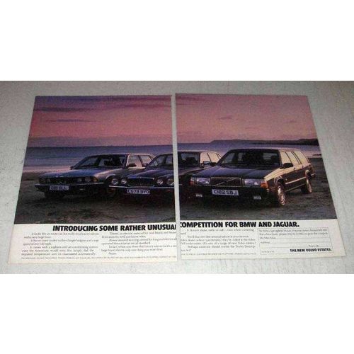 1986 Volvo Estate Car Ad - Unusual Competition