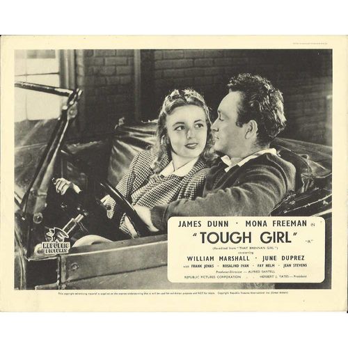 TOUGH GIRL ("That Brennan Girl") Mona Freeman F-O-H Stills (7)
