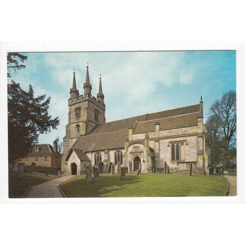 Church of St John the Baptist Penshurst Kent Postcard 2872