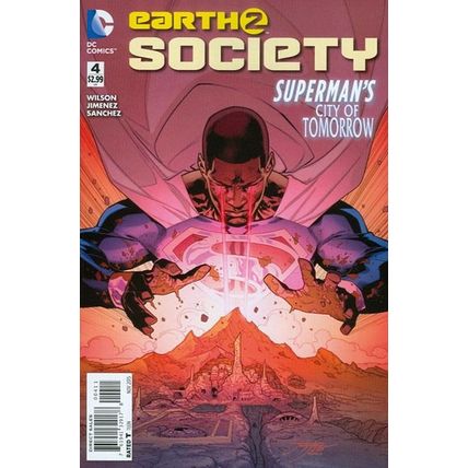 Earth Two: Society (Vol 1) # 004 NM MODERN AGE COMICS