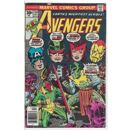 Avengers (Vol 1) # 154 VG- RS003 AMERICAN COMICS