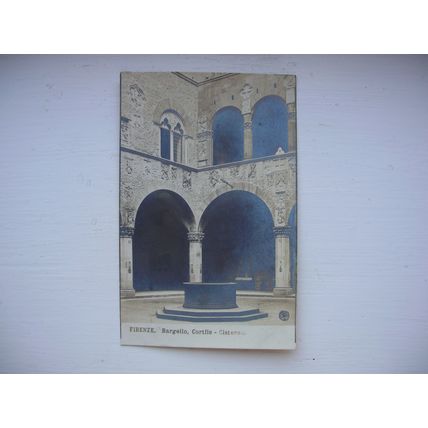 Firenze (Florence) - Bargello, Cortile - Cisterna.