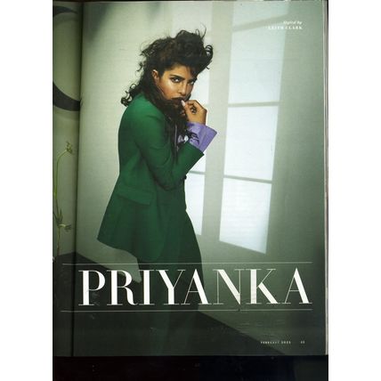 Vanity Fair Magazine FEB 2022 PRIYANKA COVER SHAKING UP HOLLYWOOD H.JACKMAN NEW