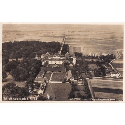 Bad Schwalbach Bad Schwalbach Schloss Adolfseck German RPC Postcard