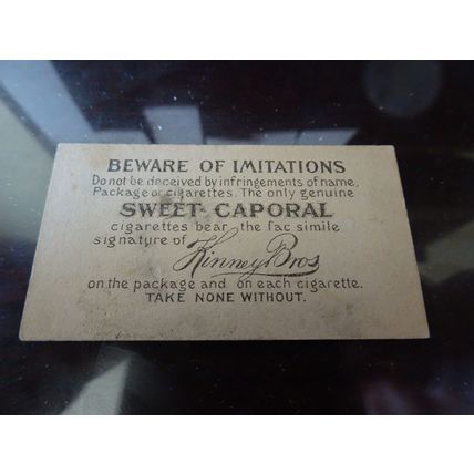 1890 N213 Kinney Brothers Sweet Caporal Actresses Jennie Goldthwaite Good (2)