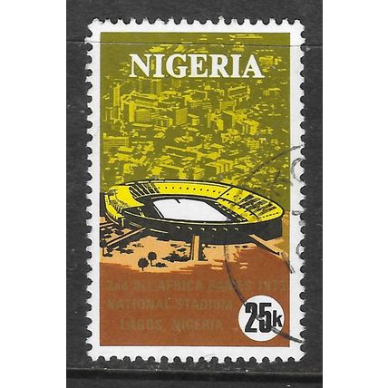 NIGERIA 1973 ALL AFRICAN GAMES NATIONAL SPORTS STADIUM SPORT 25K SG310 310 SG