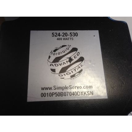AC TECHNOLOGY 524-20-530,0010P50B07040DXKSN Encoder ADVANCED DIGITAL,400 Watt,EG