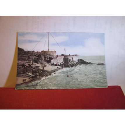 ANCHOR HEAD, WESTON-SUPER-MARE, SOMERSET unused antique postcard by I. Clark =