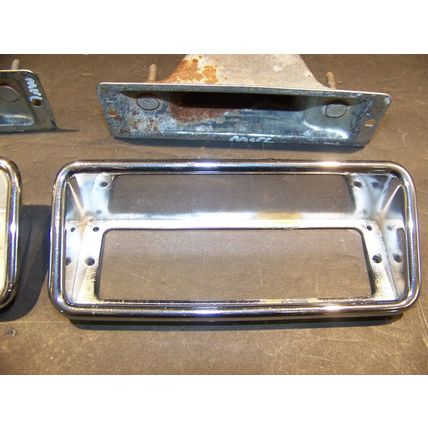 1959 MERCURY FRONT TURN SIGNALS OEM PAIR 2703065 MONTCLAIR MONTEREY PARK LANE