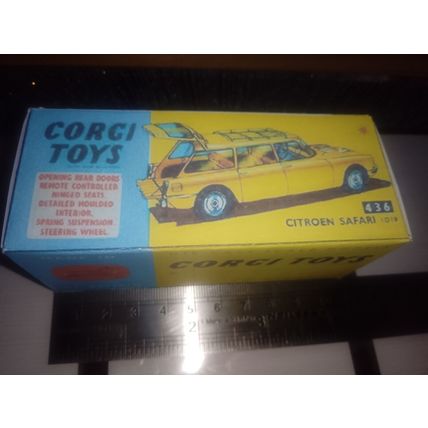 Corgi 436 Citroen Safari Reproduction /Replica Box