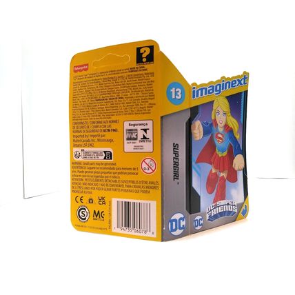 Imaginext DC Super Friends SUPER GIRL FIGURE #13 - Bat-Tech/Light-Up - SEALED!