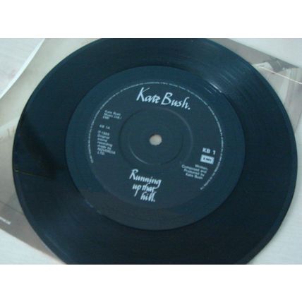 A5-KATE BUSH-RUNNING UP THAT HILL-UK 7" SINGLE-1985-NM- Kate Bush ‎
