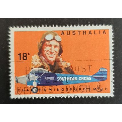 Australia: 1978 50th Anniversary 1st Trans-Pacific Flight - 18c Kingsford Smith