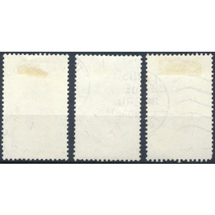 Festival of The Republic: 3 Values - Tunisia 1962 - F H - MiNr 600, 602 & 604