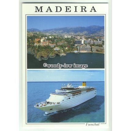 LN0193 - Costa Liner - Costa Allegra , built 1969 - postcard