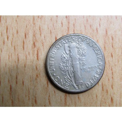 1941 Mercury Dime 10 Cents Coin