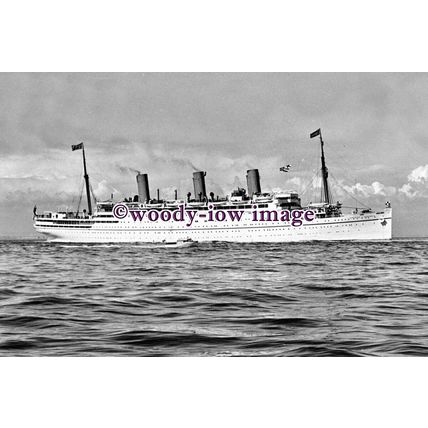 pu0861 - Canadian Pacific Liner - Empress of Australia - print 6x4