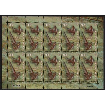 New Caledonia Museum Exhibits Sheetlet of 10v 2008 MNH SG#1445 MI#1461