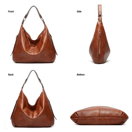 Women Handbags Purse Ladies Boho Shoulder Bag Crossbody Purses Brown