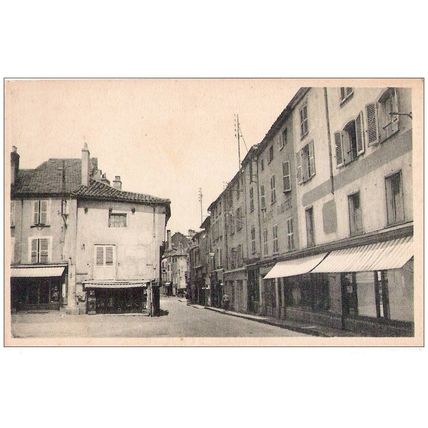 71 - Marcigny - rue de l'hôtel de ville